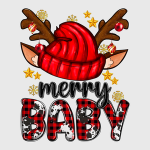 Merry Baby Christmas Transfer