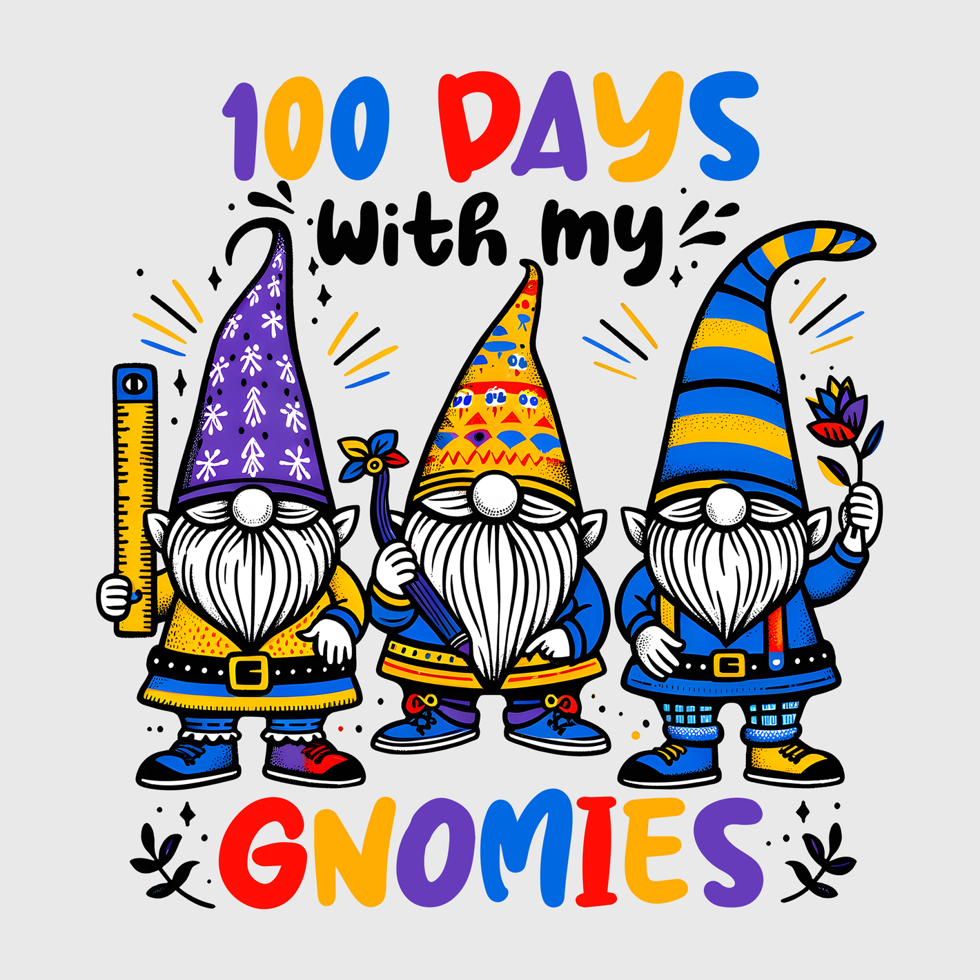 100 Days With My Gnomies Transfer