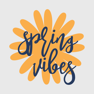 Spring Vibes Flower Transfer