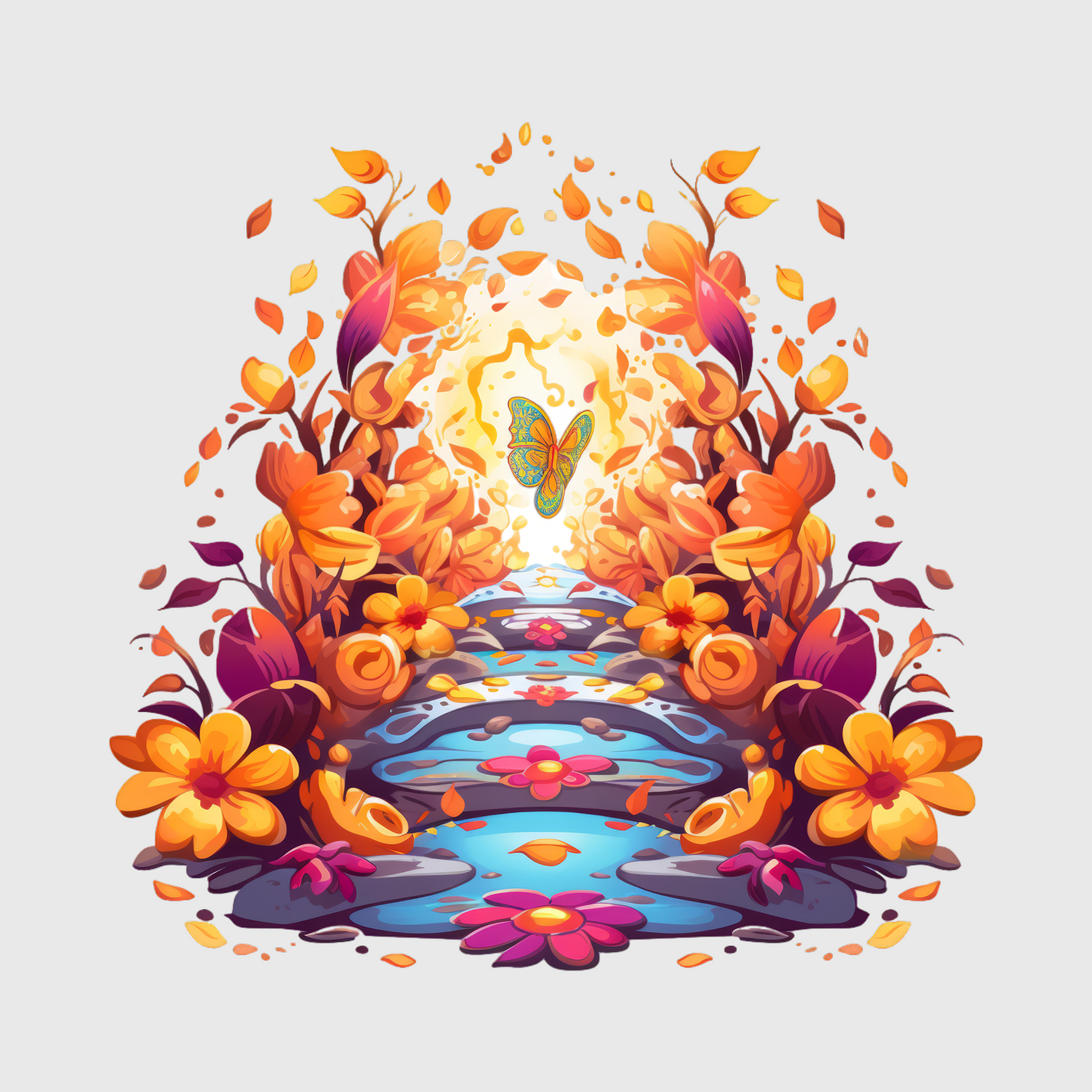 Eternal River of Flowers Transfer