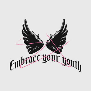 Embrace Your Youth Butterfly Transfer