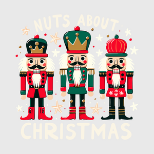 Festive Nutcracker Trio Transfer