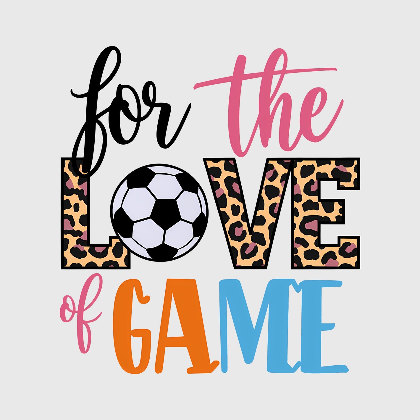 For the Love of the  Soccer Game Transfer