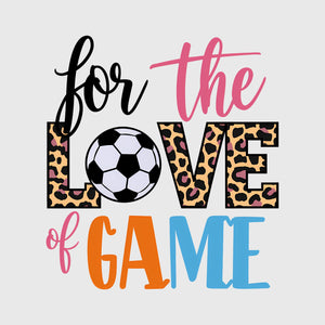 For the Love of the  Soccer Game Transfer