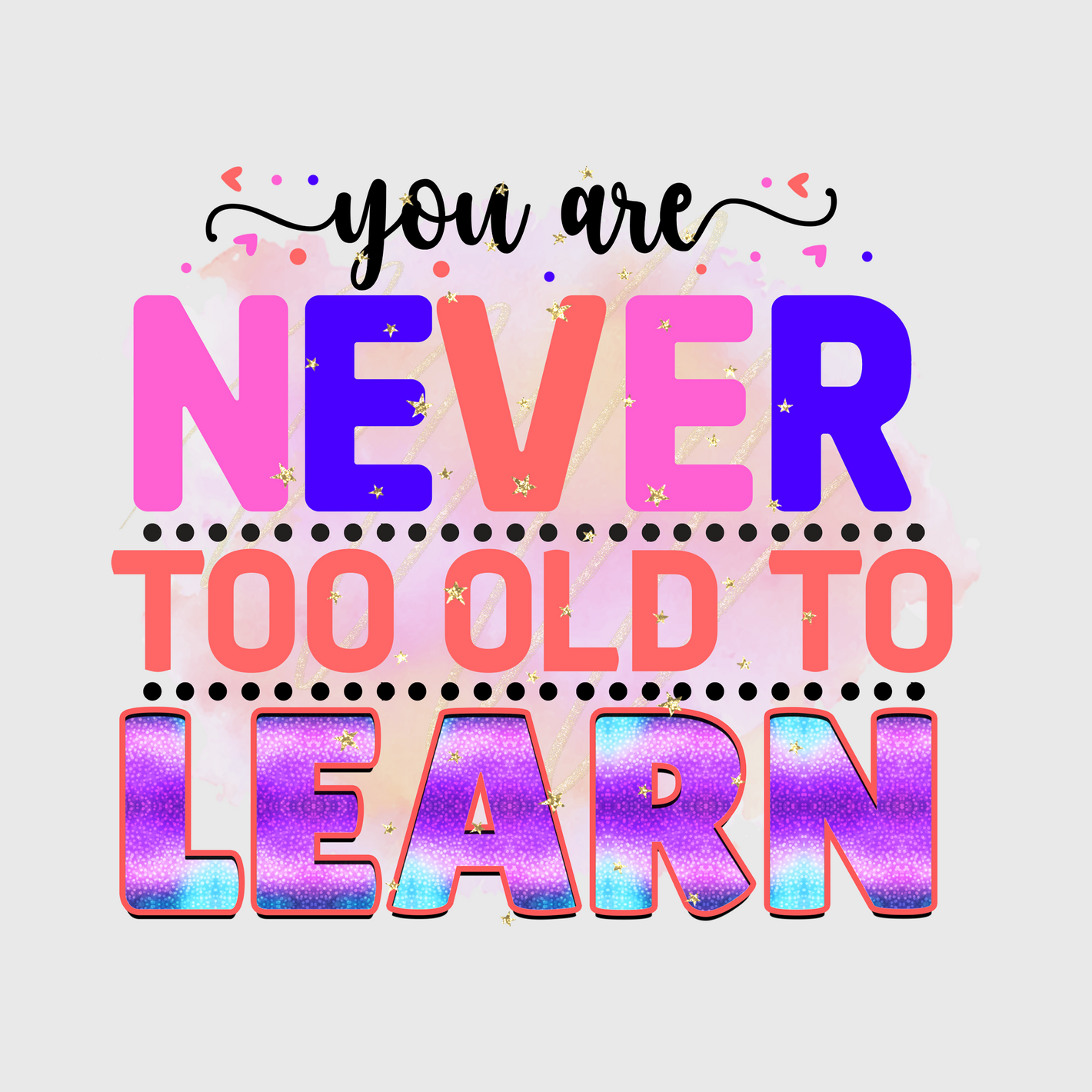 You Are Never Too Old to Learn Transfer