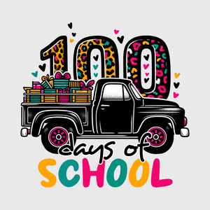 100 Days Of School Car Transfer