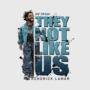 They Not Like Us Portrait Transfer