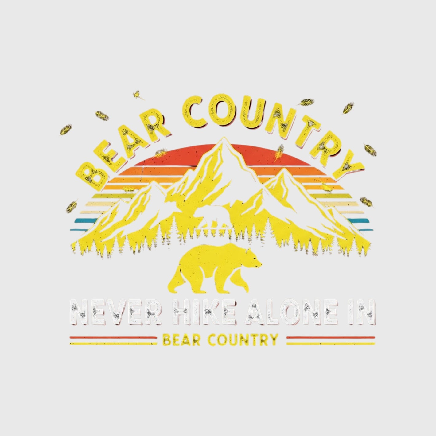 Wild Bear Country Warning Transfer