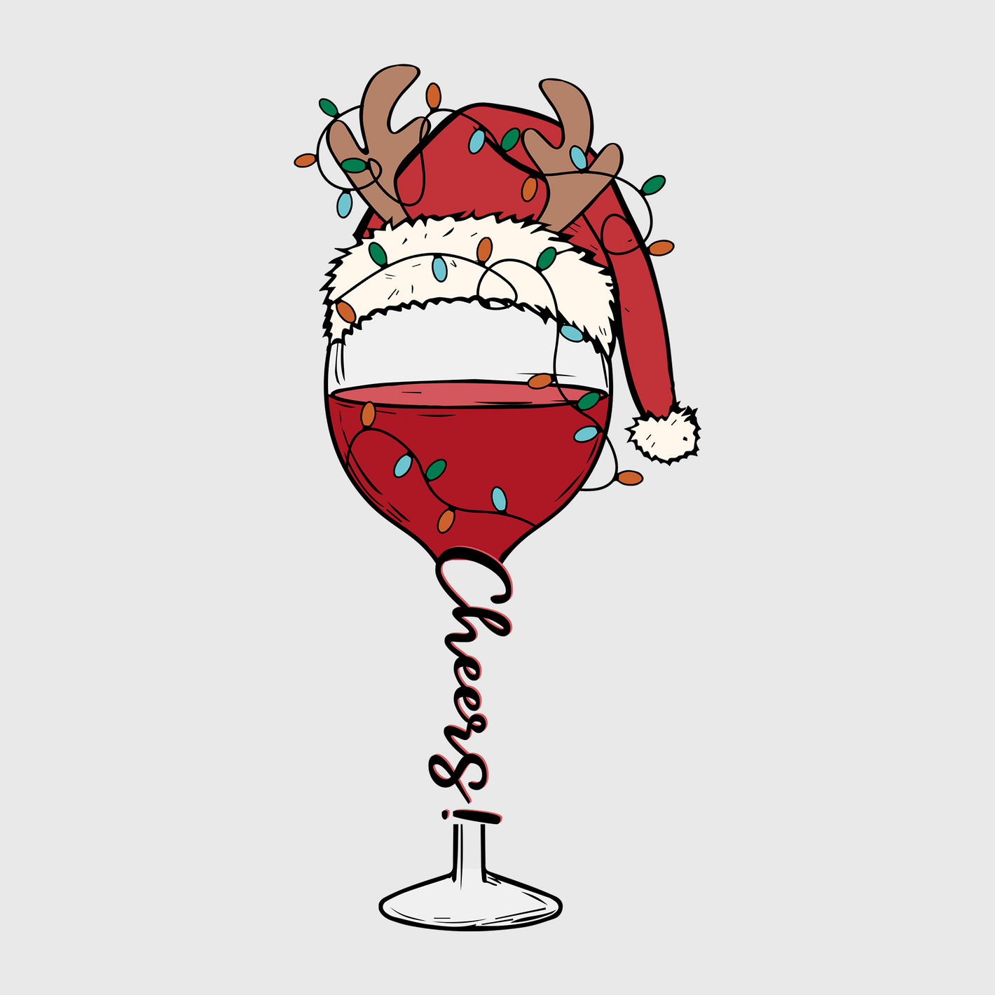 Holiday Wine Glass Transfer