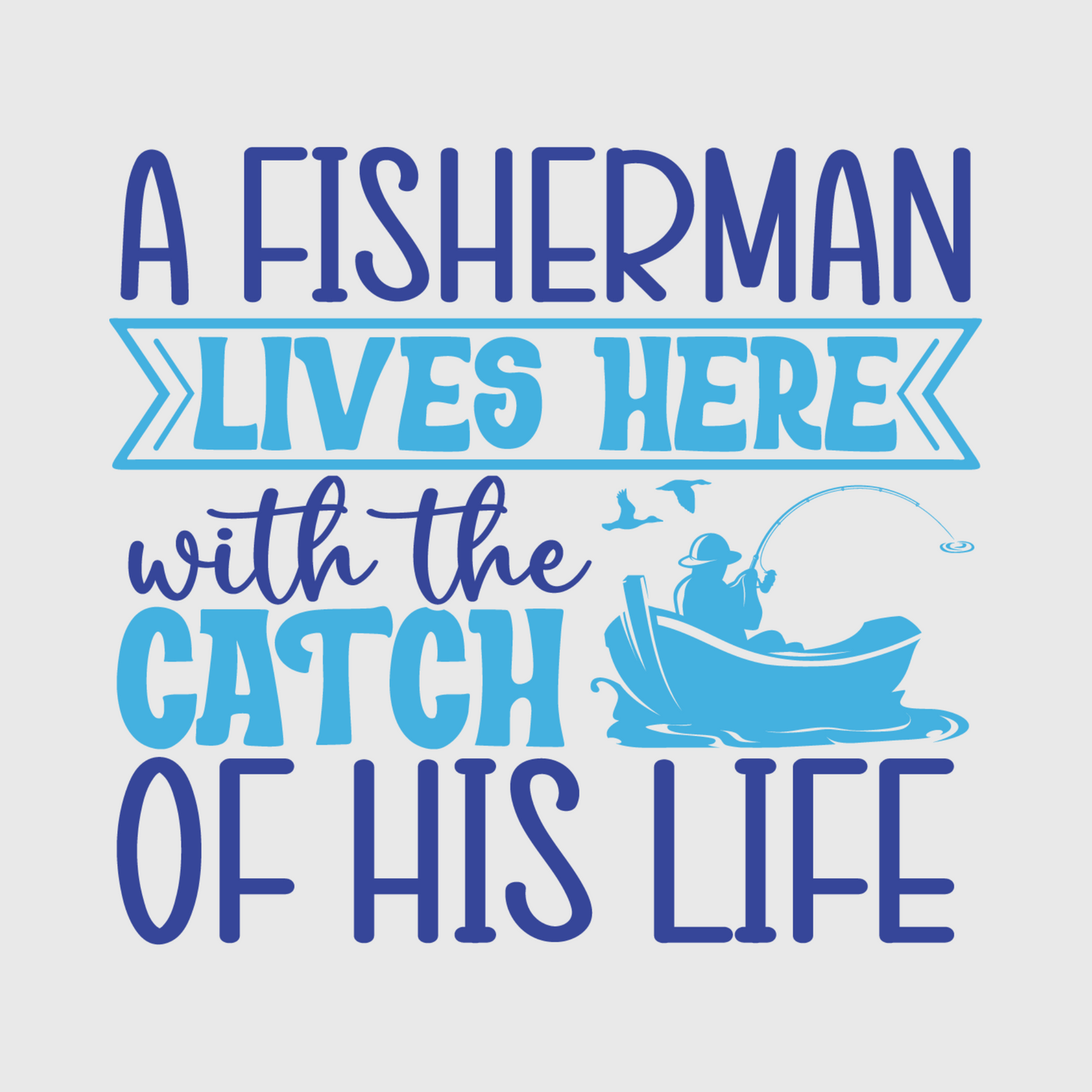 'A Fisherman Lives Here with the Catch of His Life' Transfer