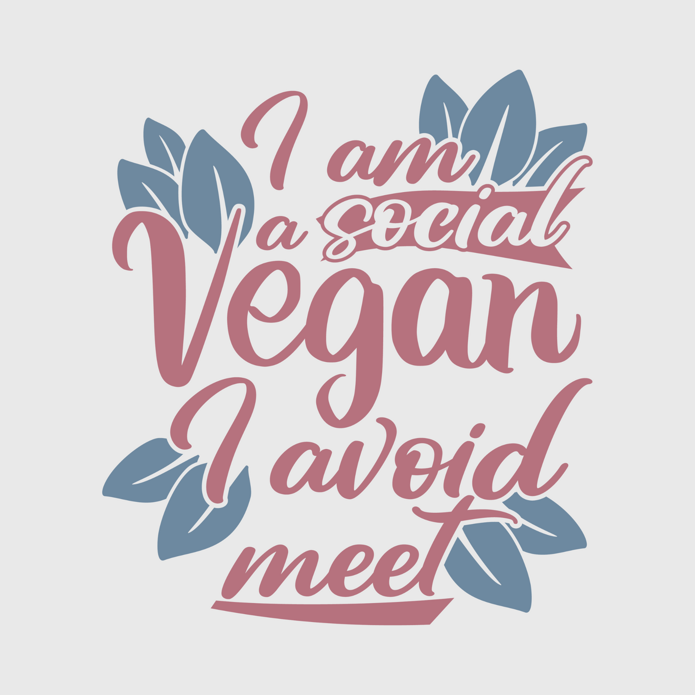 'I Am a Special Vegan' Transfer