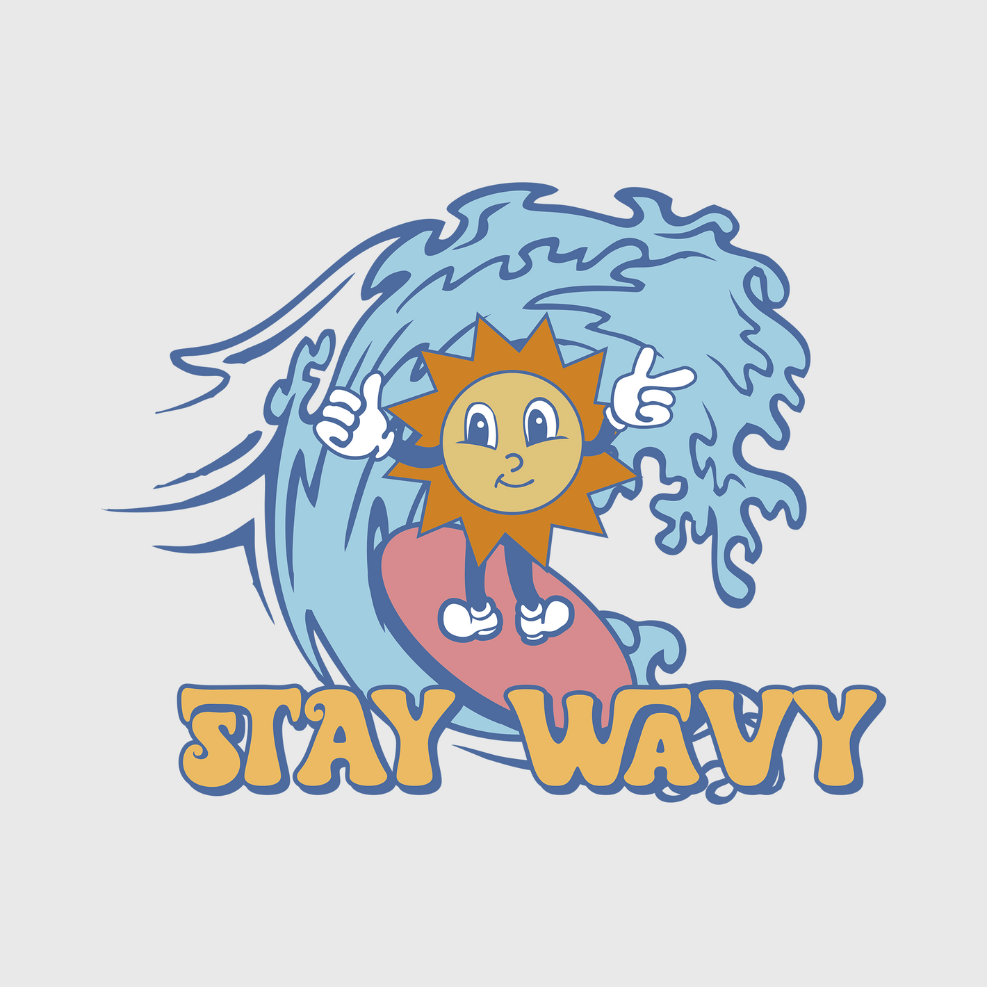 Stay Wavy Transfer