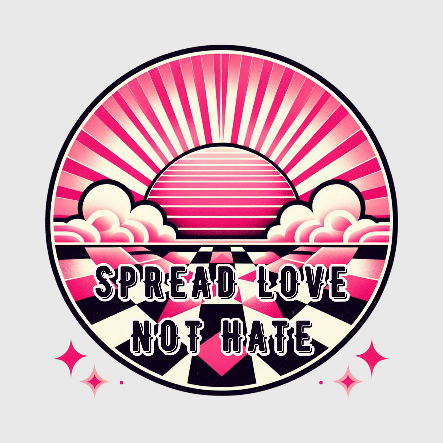 Spread Love Not Hate Transfer