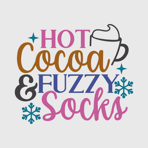 Hot Cocoa & Fuzzy Socks Transfer