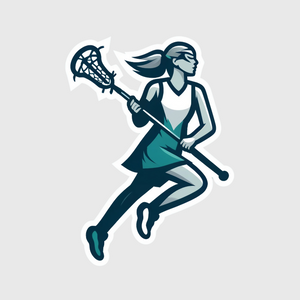 Lacrosse Girl Running Transfer