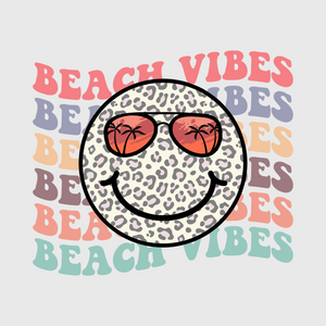 Beach Vibes Round Transfer