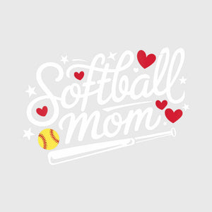 Sweetheart Softball Mom Transfer