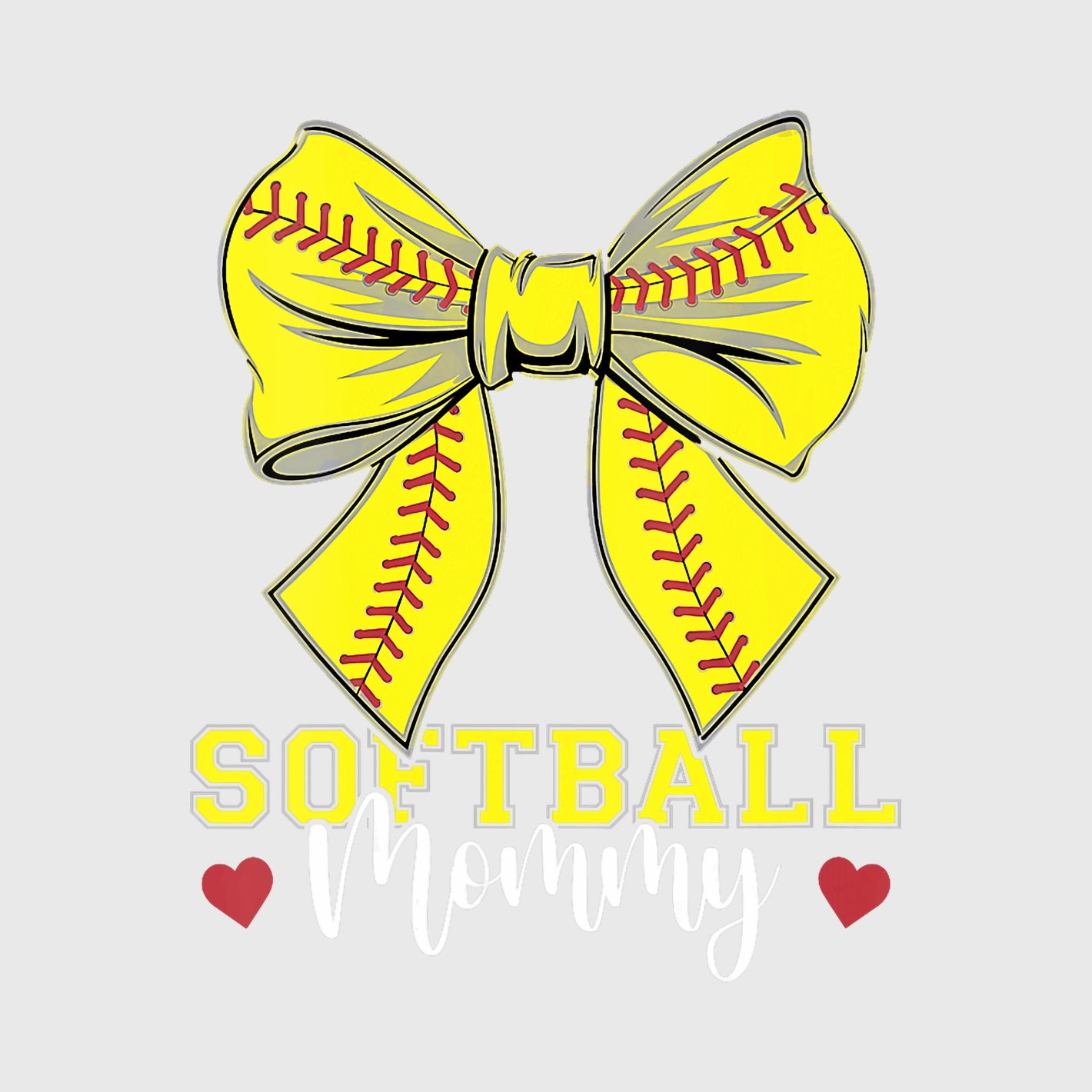 Diamond Stitch Mommy Bow Transfer