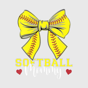 Diamond Stitch Mommy Bow Transfer