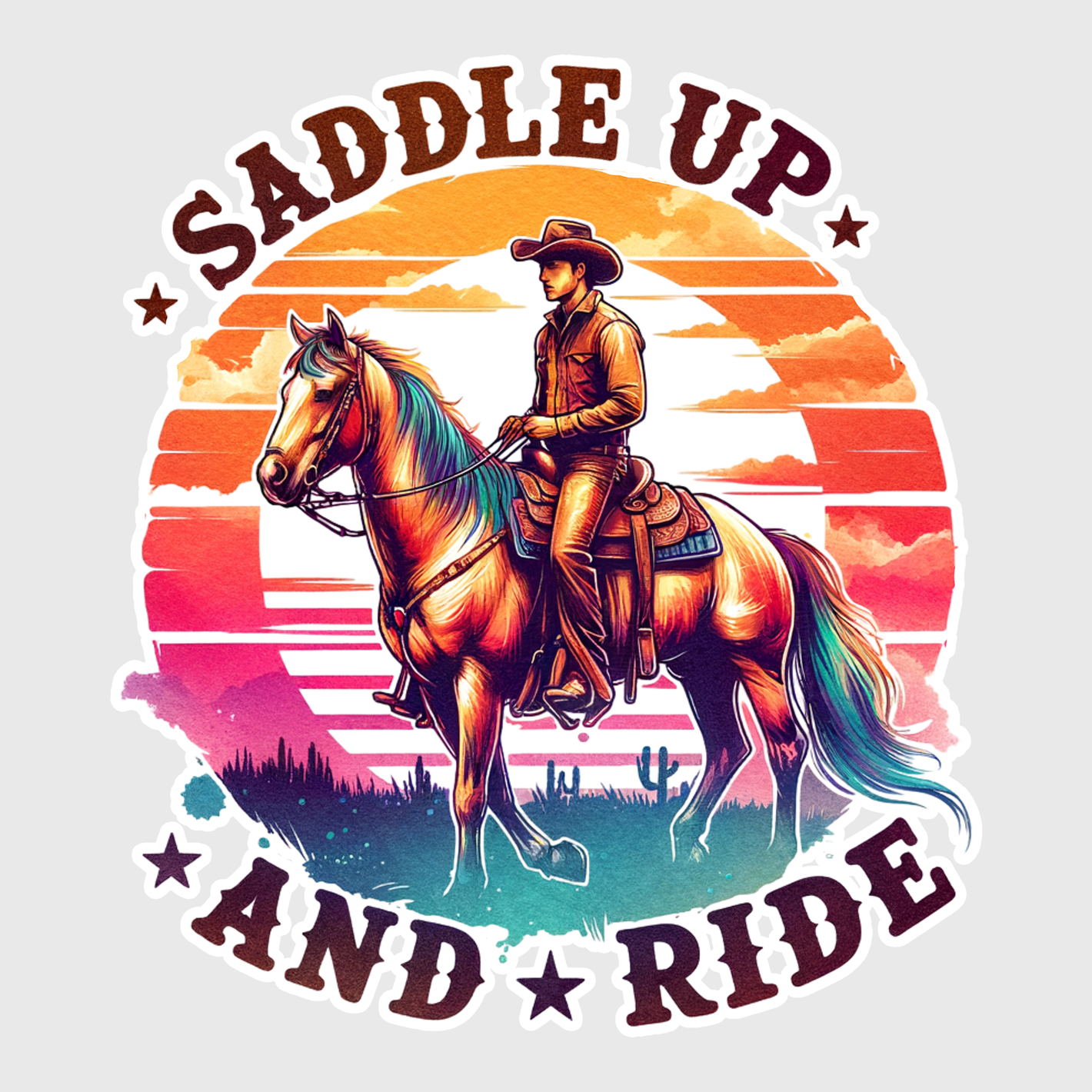 Saddle Up Cowboy Transfer