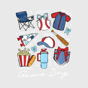 Ballpark Bliss Collage Transfer