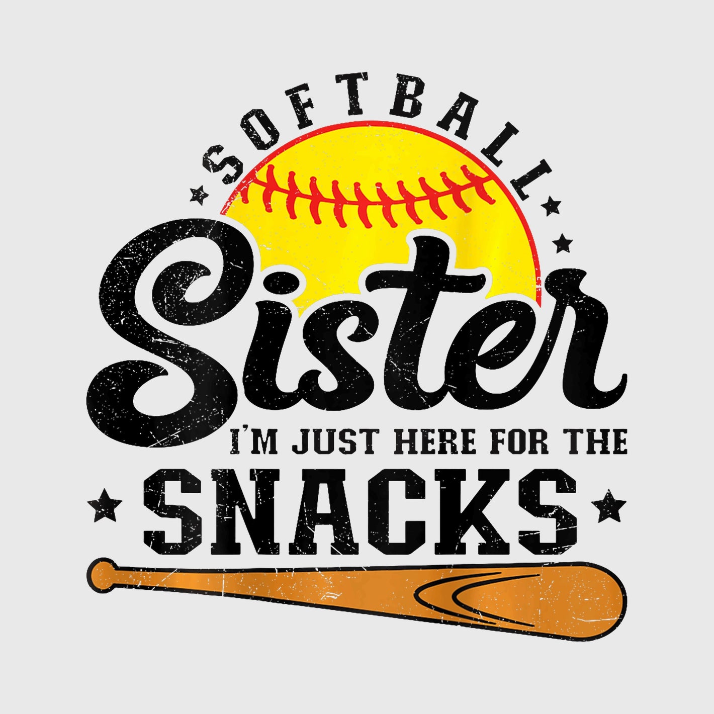 Snack Time Softball Sister Transfer
