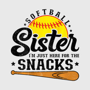 Snack Time Softball Sister Transfer