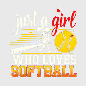 Hustle Girl Softball Transfer