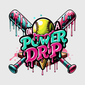 Neon Splash Power Drip Transfer