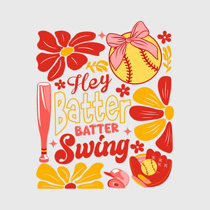 Hey Batter Swing Softball Transfer