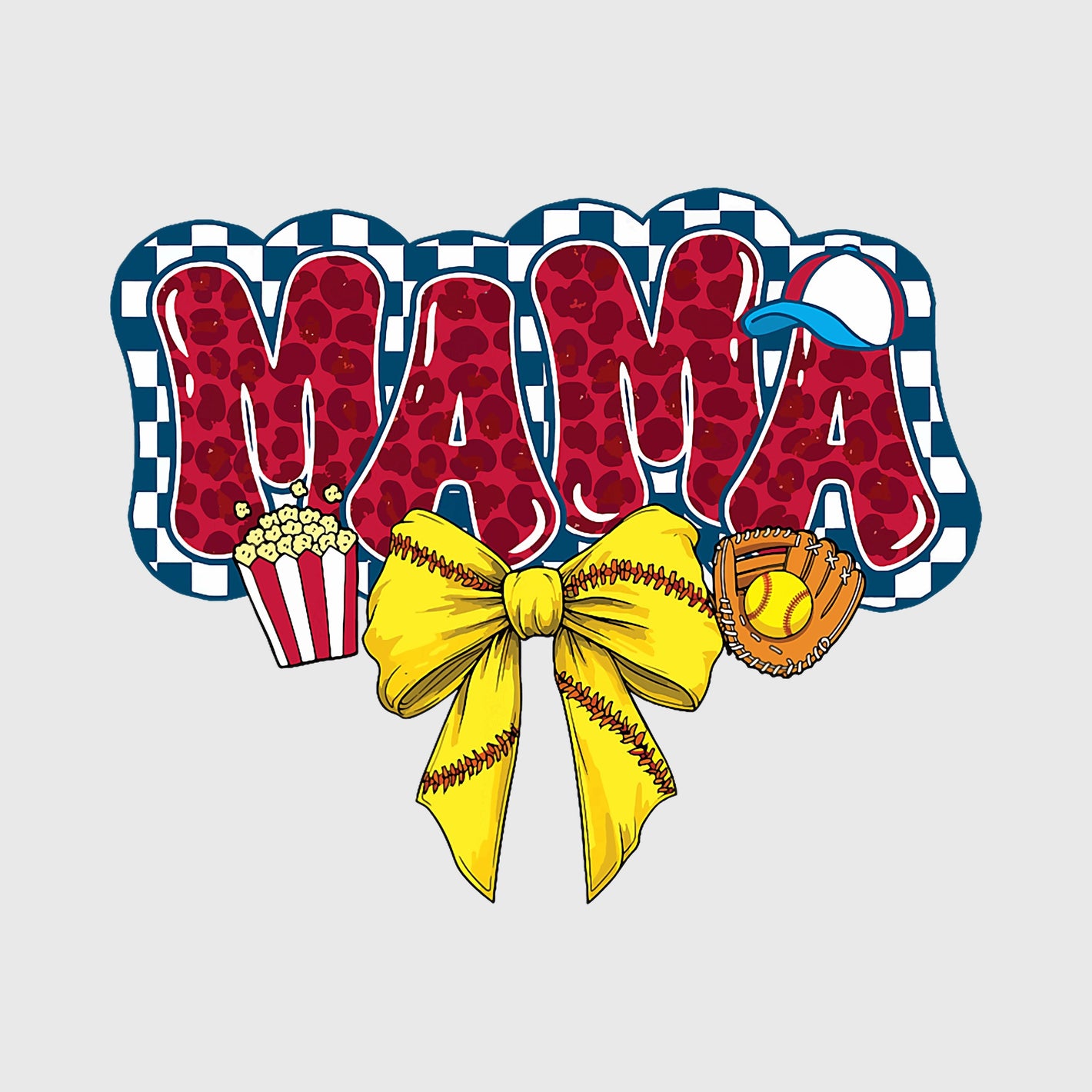 Ballpark Popcorn Mama Transfer