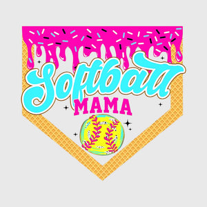 Icing Drip Softball Mama Transfer