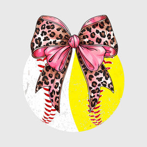 Wild Heart Softball Bow Transfer
