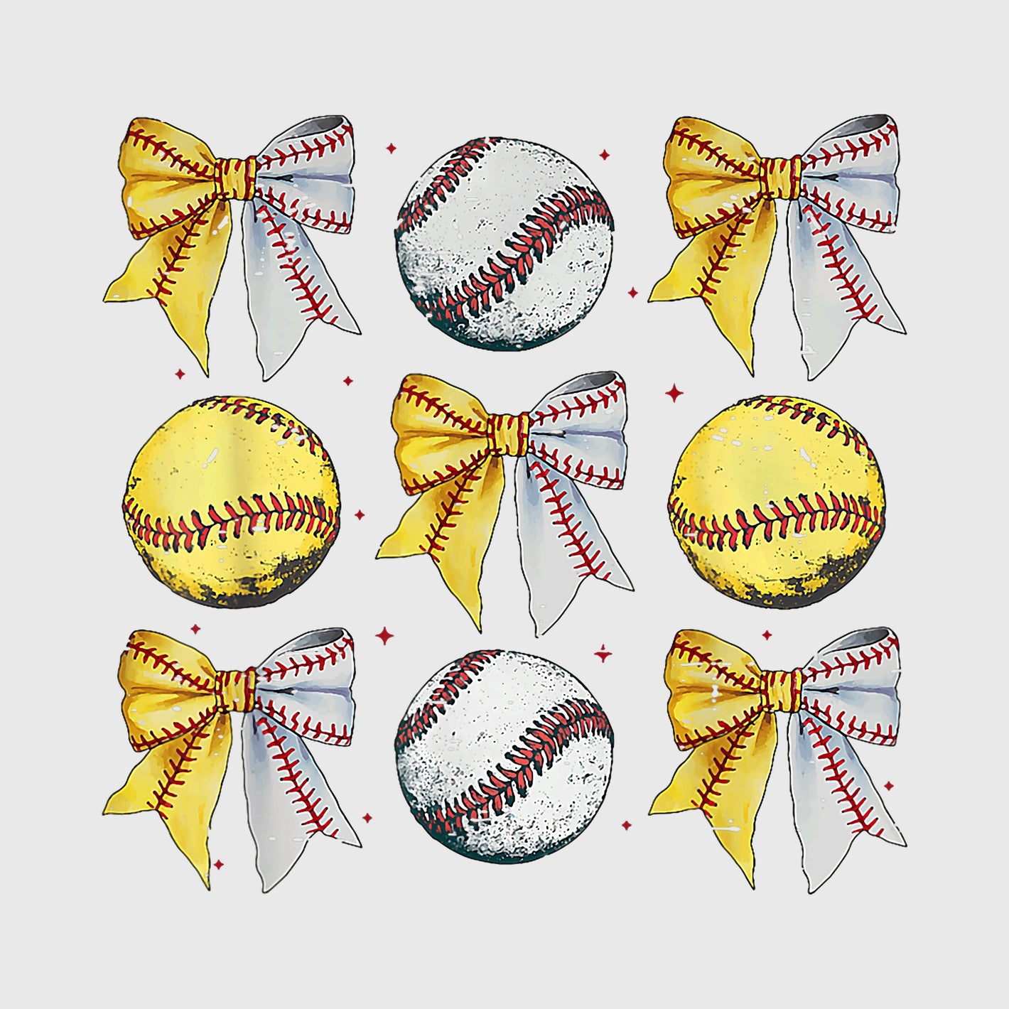 Golden Bowline Softball Pattern Transfer