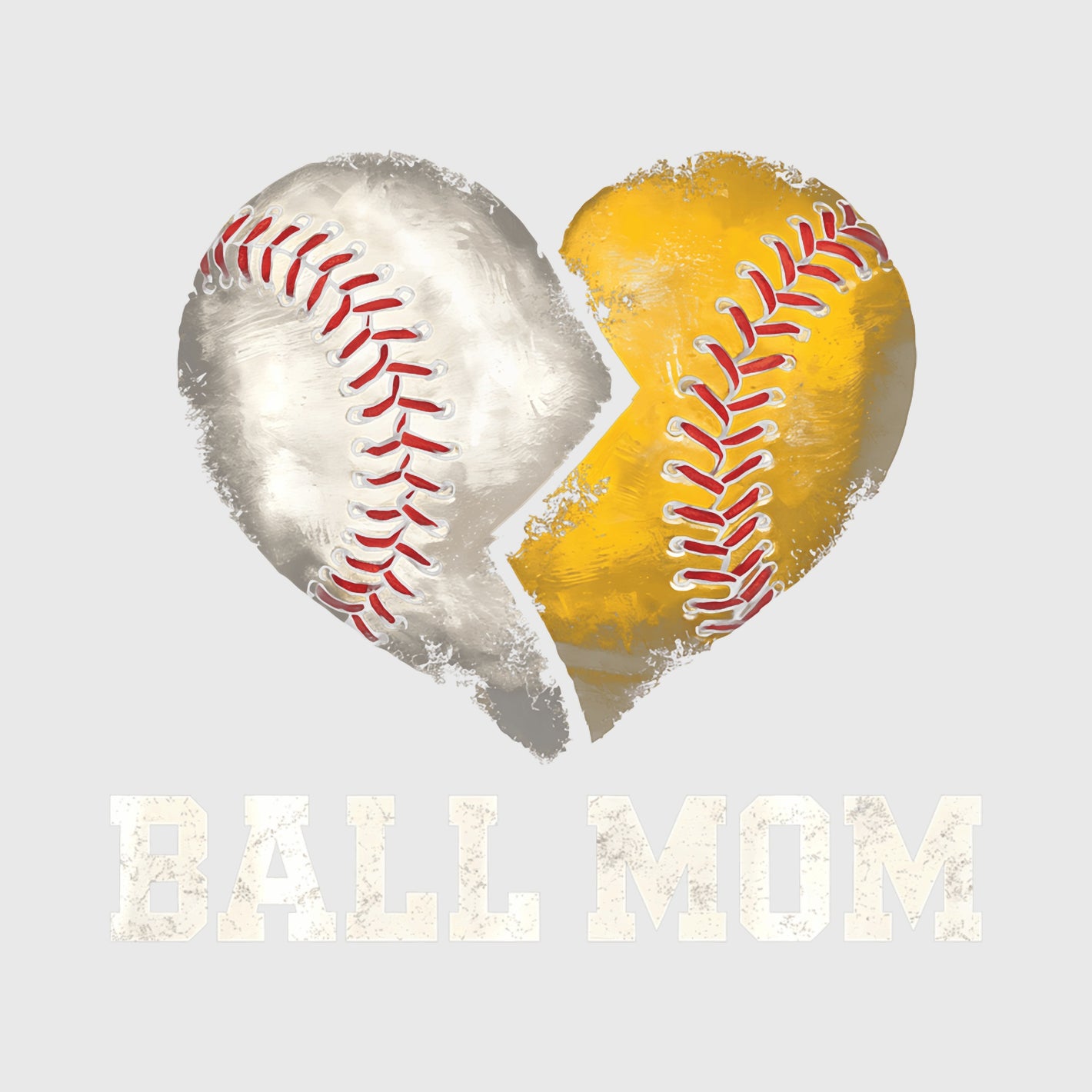 Split Heart Ball Mom Transfer