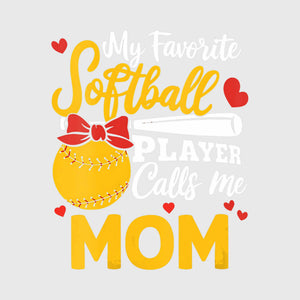 Heartfelt Softball Mom Tribute Transfer