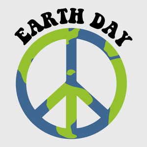 Earth Day Peace Sign Transfer