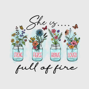 Wildflower Strength Bloom Transfer