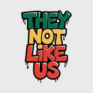 They Not Like Us Bold Font Transfer