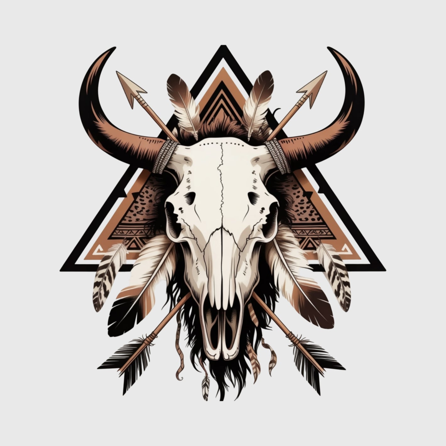 Tribal Arrow Longhorn Transfer