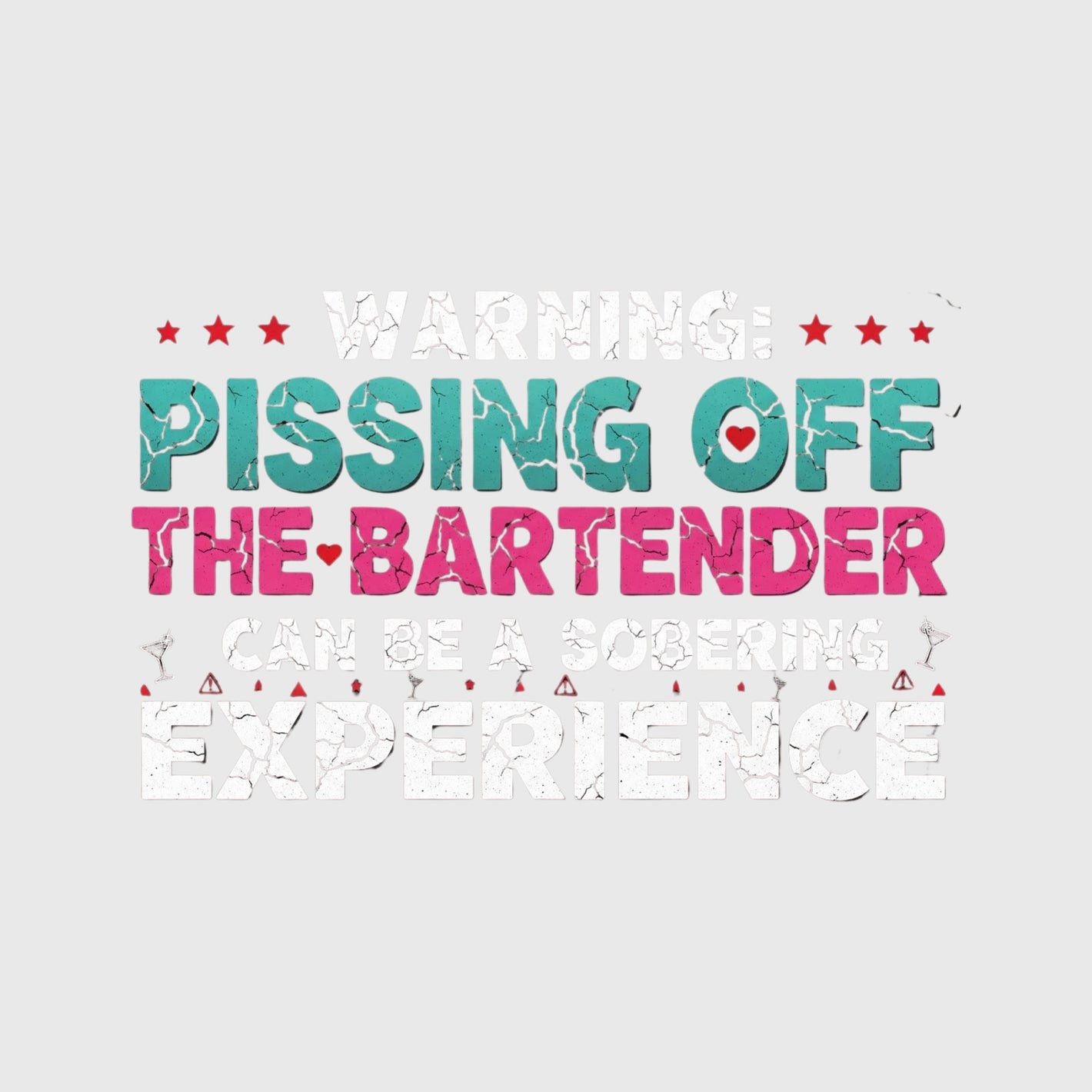 Bartender Sobering Warning Transfer