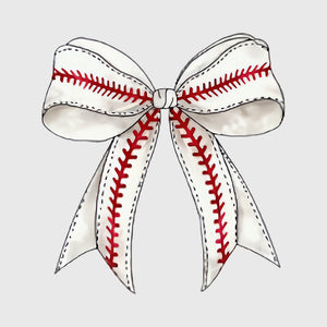 Classic Diamond Stitch Bow Transfer