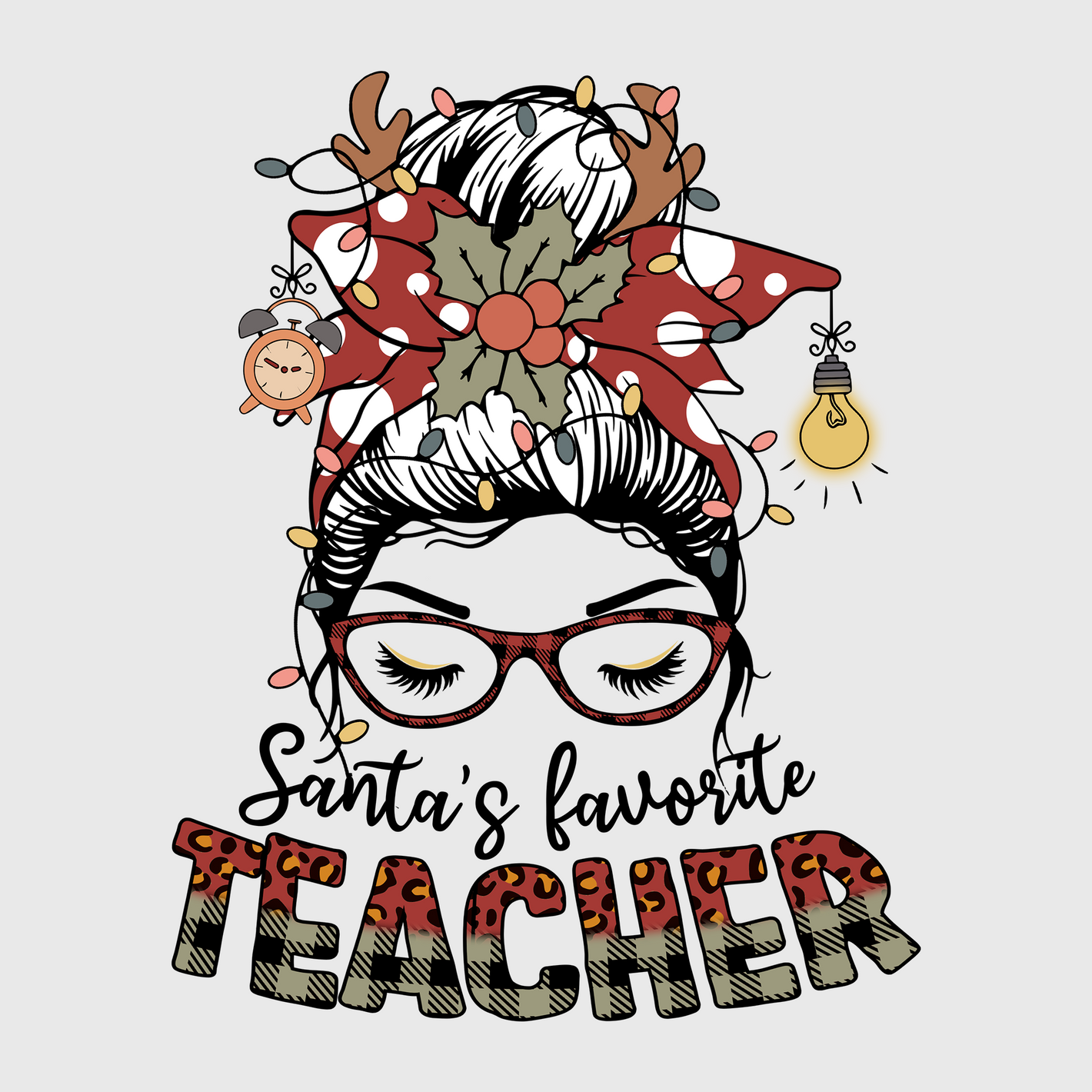 Santa’s Favorite Teacher Transfer