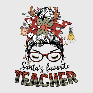 Santa’s Favorite Teacher Transfer