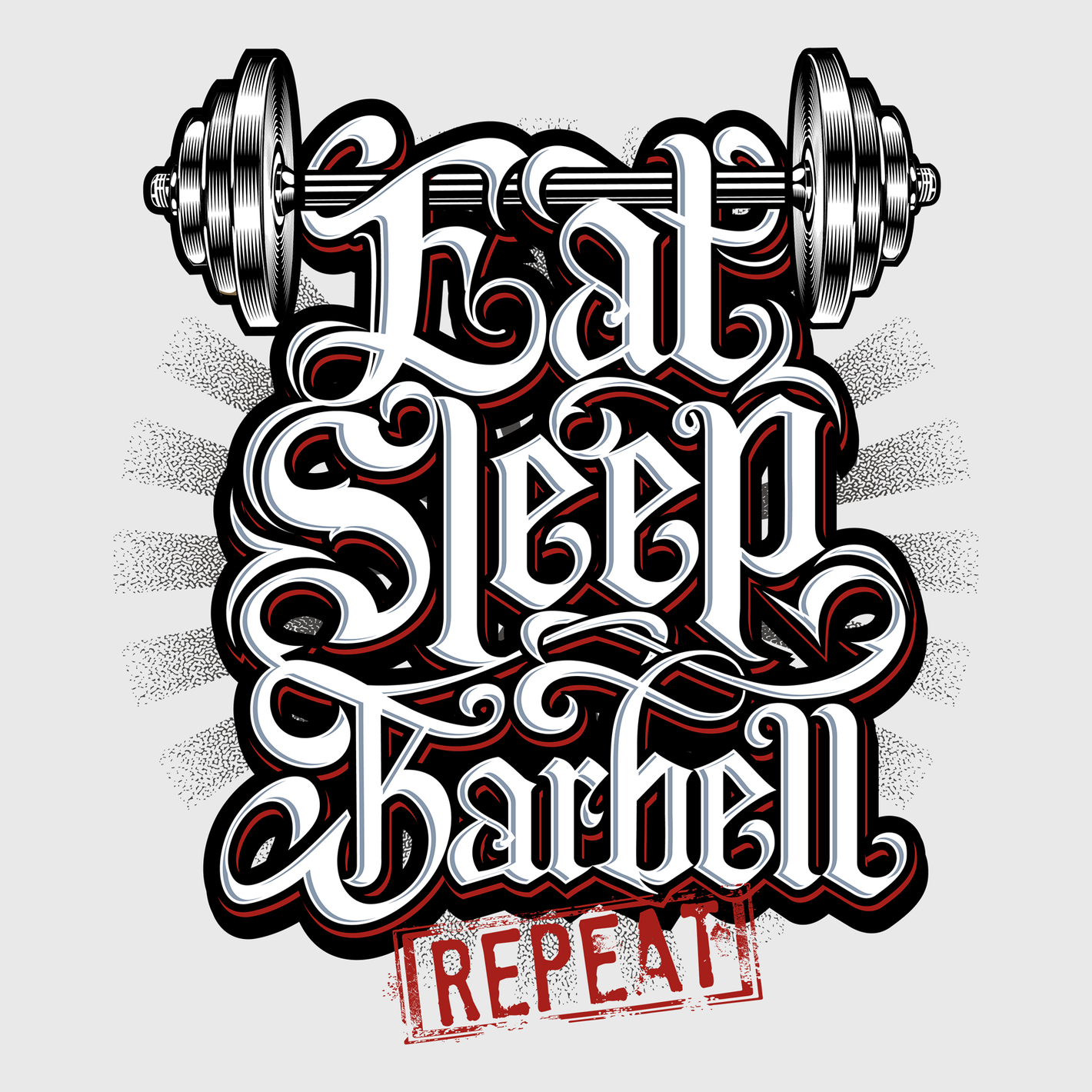 Eat Sleep Lift Repeat Transfer