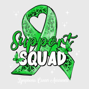 Support Squad Green Ribbon Transfer