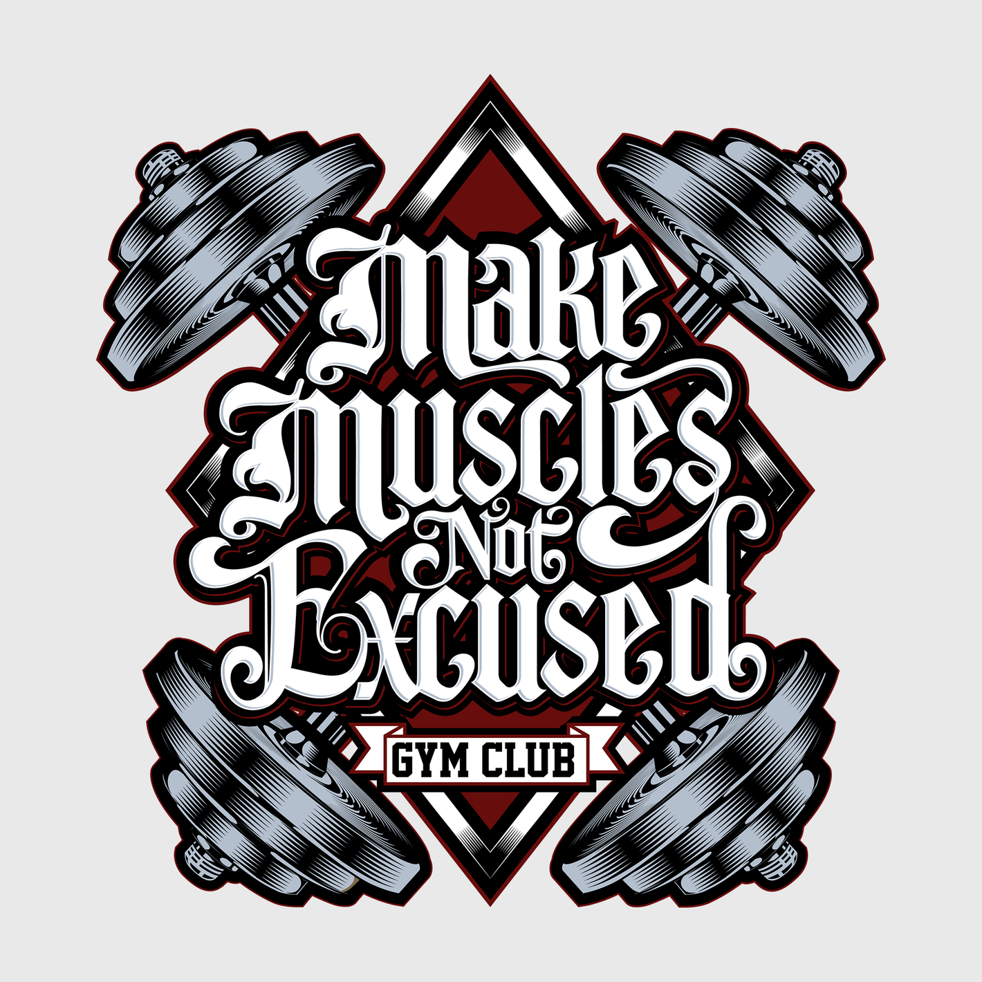 Make Muscles Not Excuses Transfer