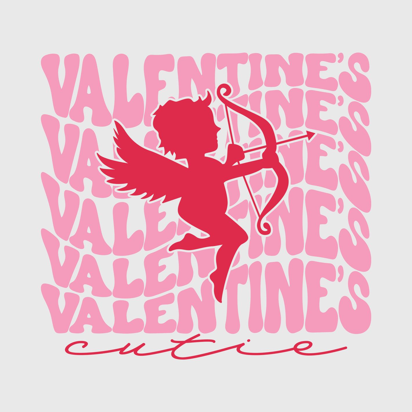 Valentine Cutie Cupid Transfer