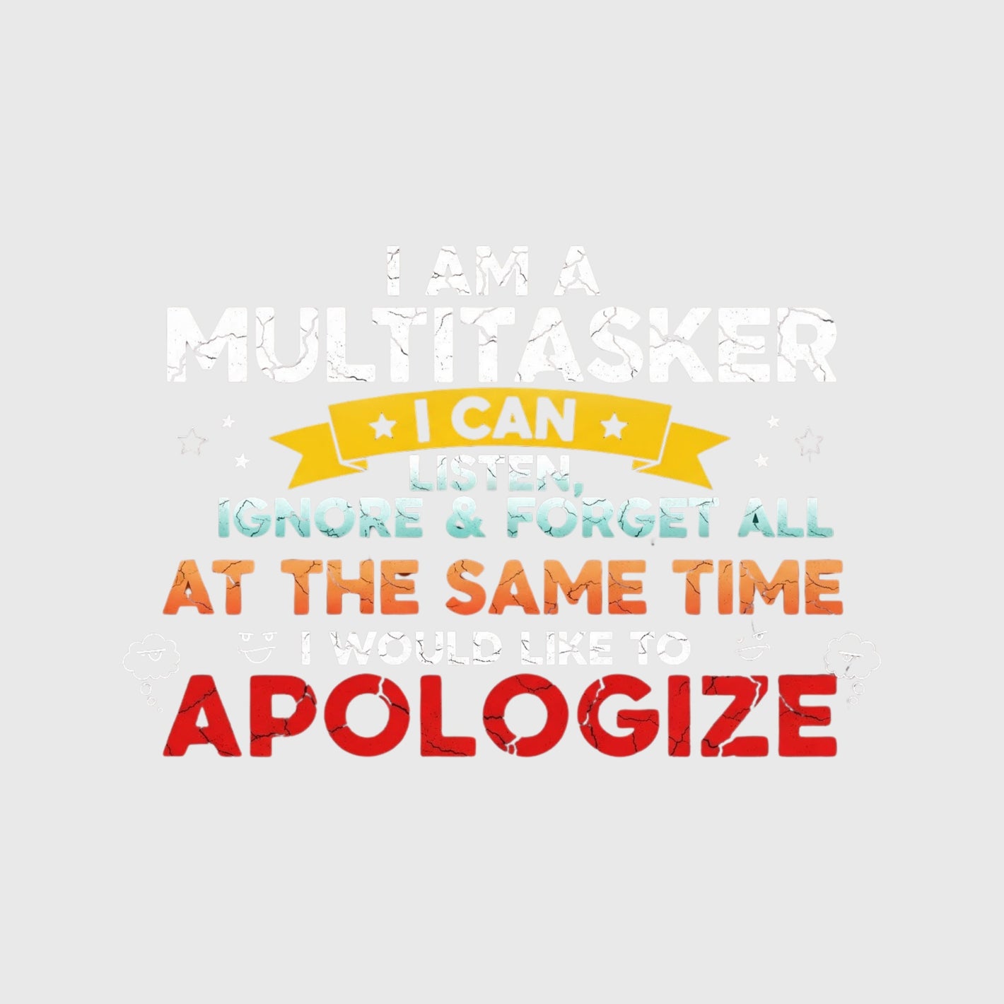 Multitasking Apology Mode Transfer