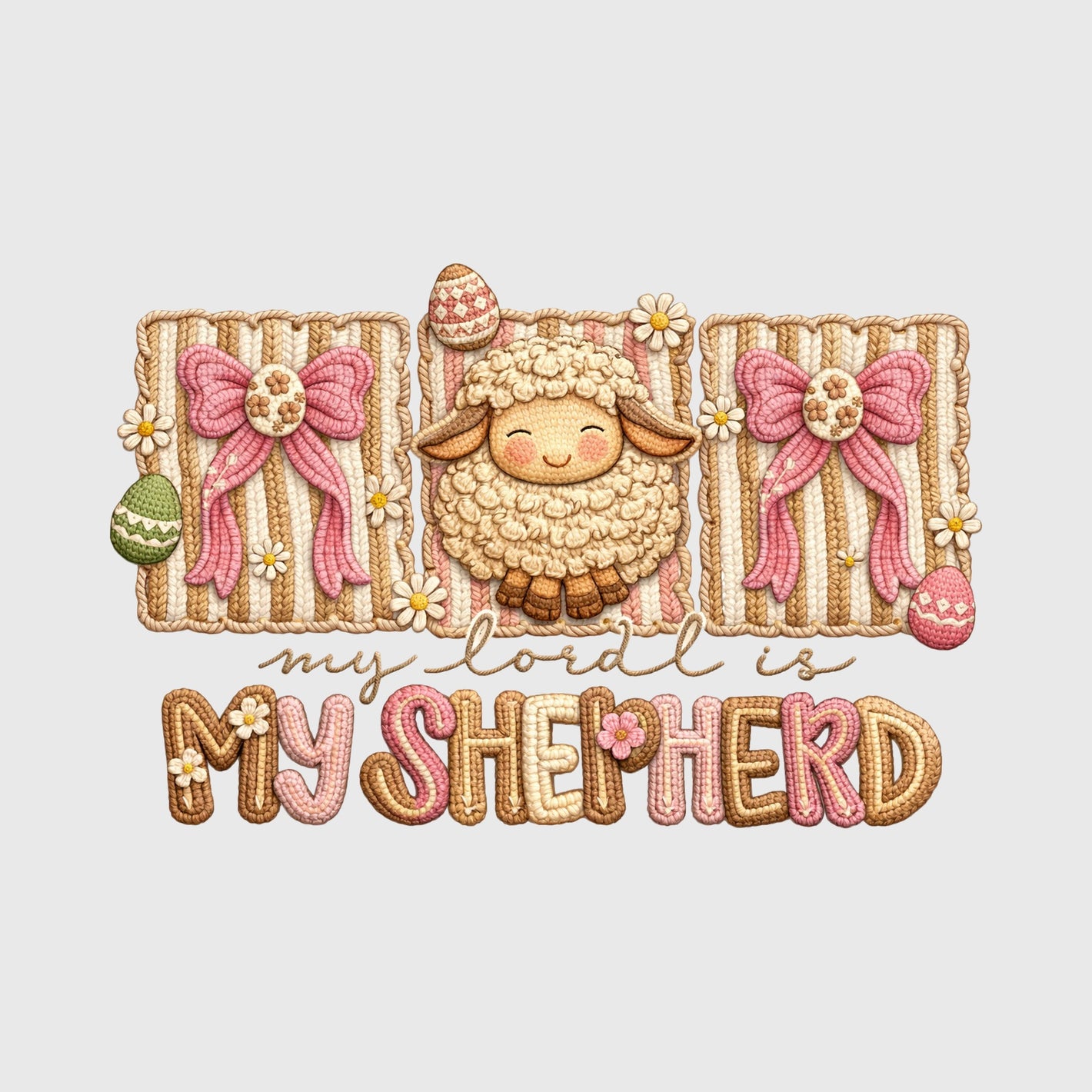 Shepherd Blessing Panel Transfer